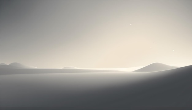 Фото Темный фон с горой и светом на заднем плане.