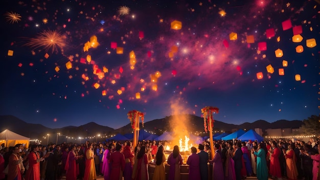 사진 축제적인 로리 축하 행사