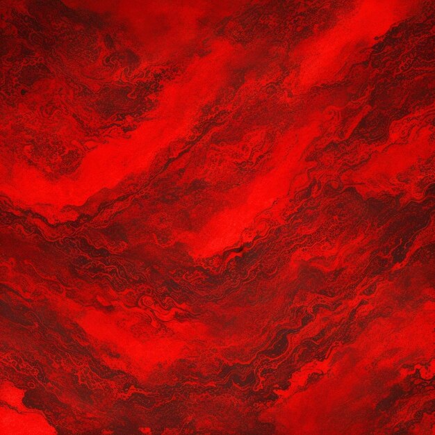 Фото Огненно-красный абстрактный гранжный фон, созданный ай