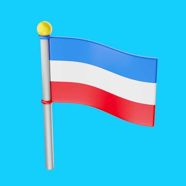 Фото Флаг российской республики