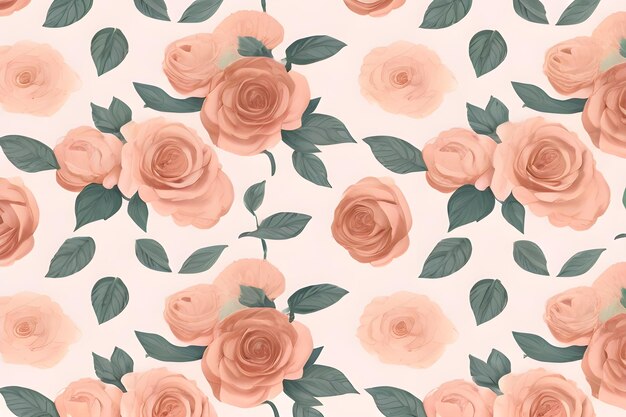 写真 ピンクのバラの花の壁紙