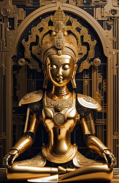 사진 골든 부다스 (golden buddha) 로은 인공지능 (ai) 을 탑재하고 있다.