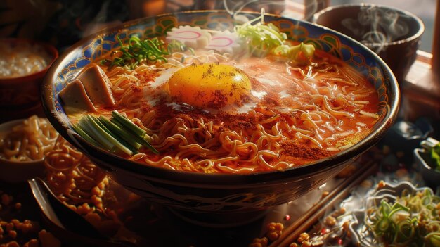 사진 맛있는 라멘 경험