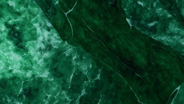 Фото Зеленый мрамор с темно-зеленым мраморным фоном.