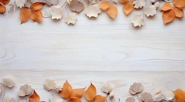 Фото Группа листьев на белой поверхности