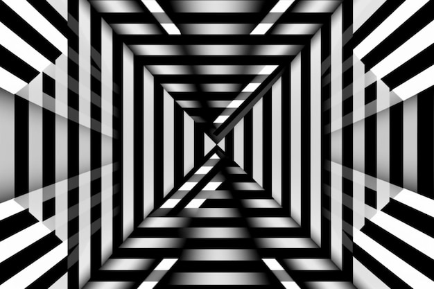 Фото Гипнотический узор из параллельных линий