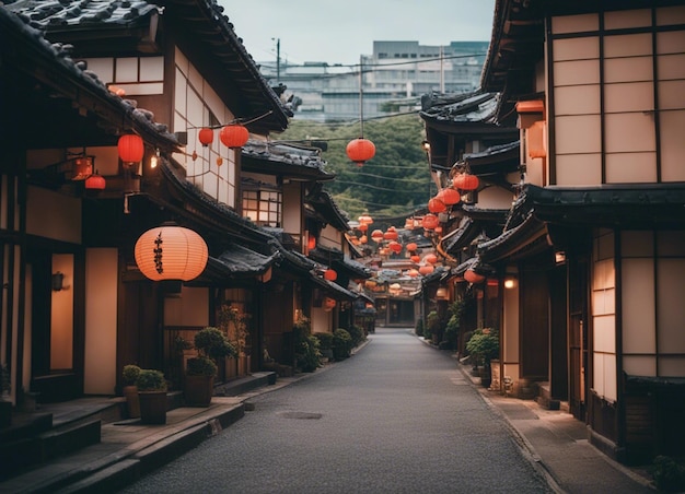 写真 日本の街景の風景