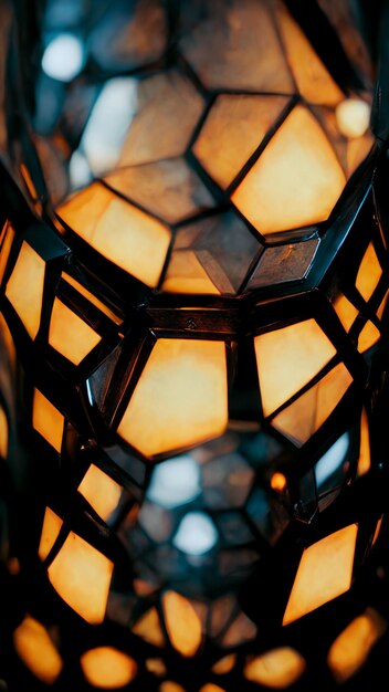 写真 「光が少しだけ美しくなる」というガラスシェードのランプ