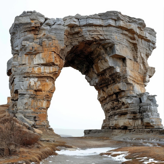 Фото Большое скальное образование в форме арки