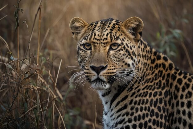 写真 野生のヒョウ