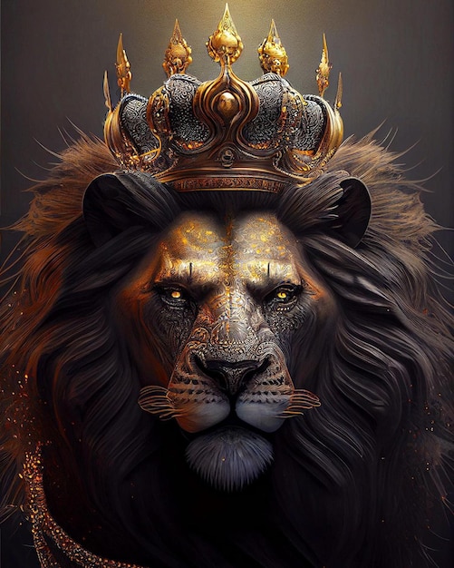 Лев с короной