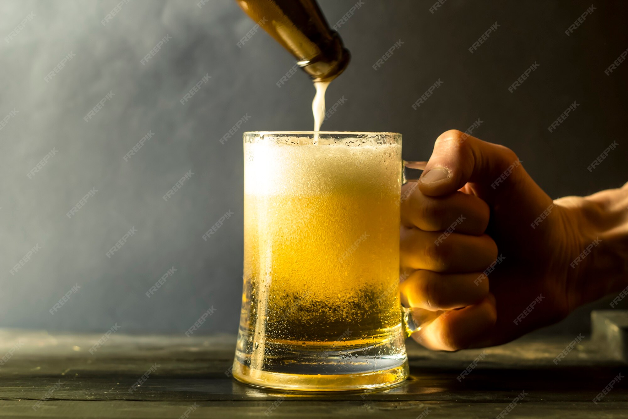 Beer Mug in hand