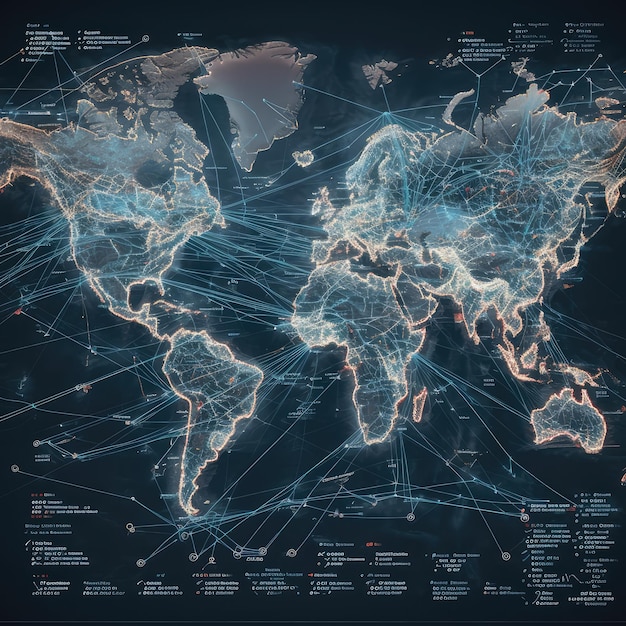 Карта мира со словами «карта мира»