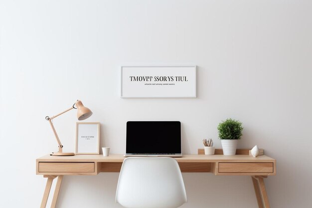 Photo a_minimalist_desk_setup_with_a_motivational_q_107_block_1_0jpg