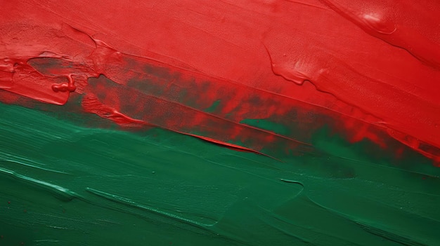 Фото Современная художественная абстрактная текстура красного и зеленого цветов