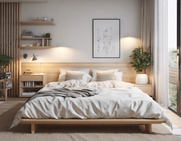사진 현대적 인 침실