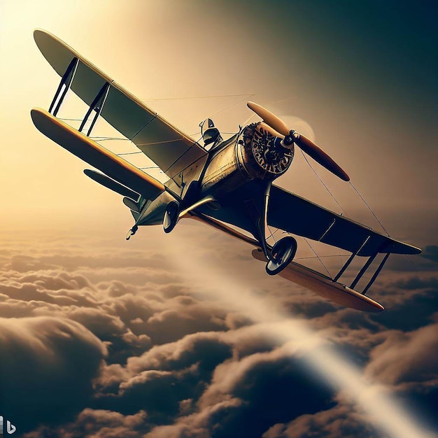 写真 飛行機の写真 - 1910年の最初の戦闘機