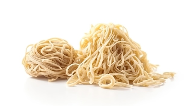 사진 'noodle'이라고 적힌 국수 더미