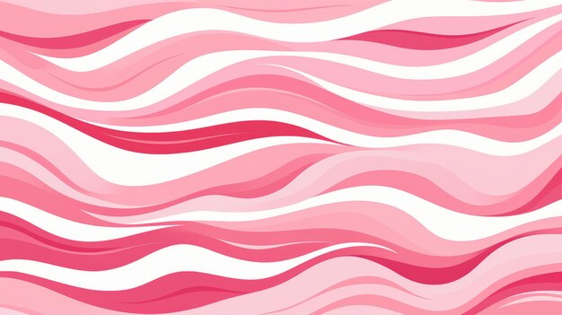 写真 ピンクと白の背景に波状の線がある