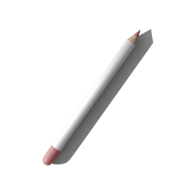 写真 底に影のあるピンクの色鉛筆。