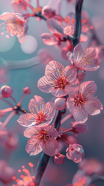 写真 ピンクの花にファラムという名前が書かれています