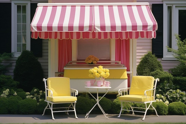 Foto a_pink_lemonade_stand_with_striped_awning_32_block_0_1jpg