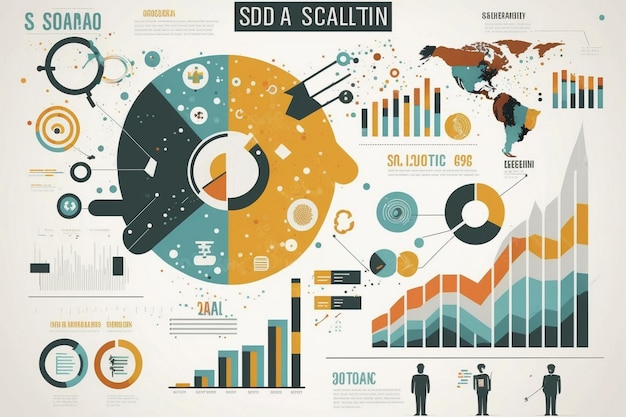 Фото Плакат с надписью sda a scatterin.