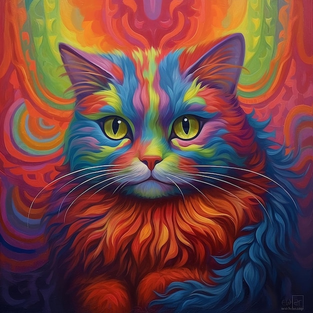 A_rainbow_cat