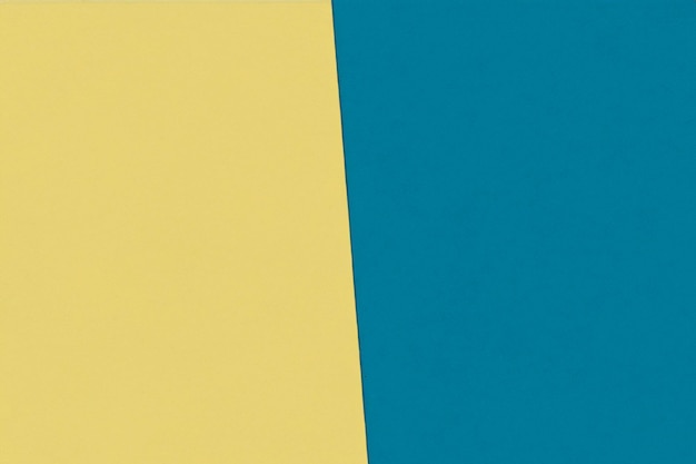 写真 シンプルなデザインのビンテージ ロイヤル ブルーとイエローの普通紙の背景