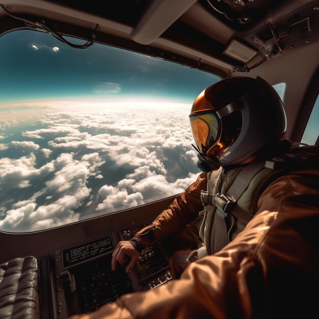 写真 空に向かう雲