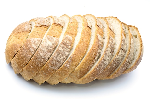 A Sliced ​​Pain De Campagne Au Levain.