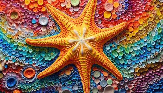 Фото Морская звезда 1000 цветов