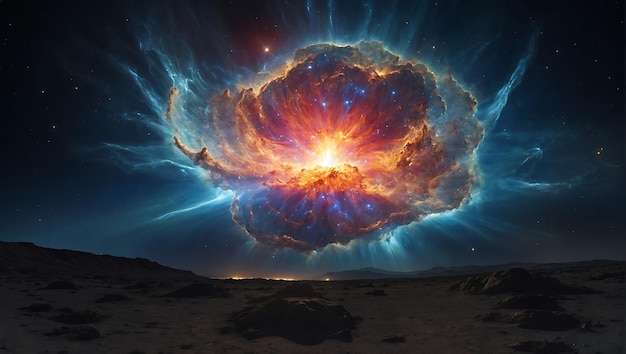 Фото Супернова исследует кульминацию массивного жизненного цикла солнца