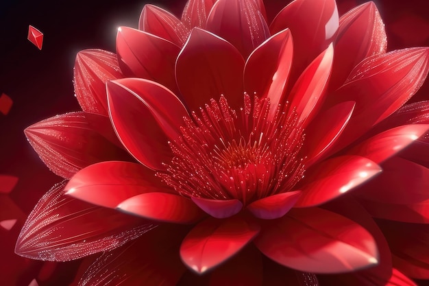 사진 매우 아름다운 붉은 꽃