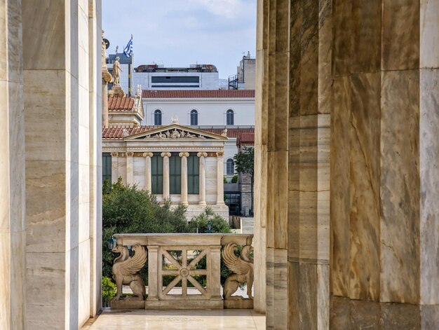 写真 ギリシャ国会議事堂から見たギリシャ国会議事堂