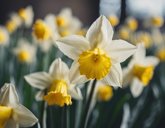 写真 白いナスリの花がく