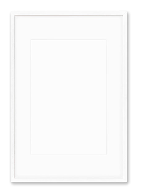 Фото Белая рамка с белым фоном, на котором написано «слово искусство».