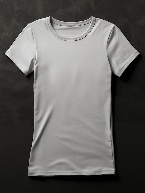 Фото Белая рубашка с белой рубашкой с надписью «футболка».