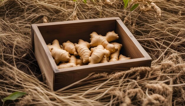 写真 その上に赤ちゃんという言葉が書かれた木製の箱