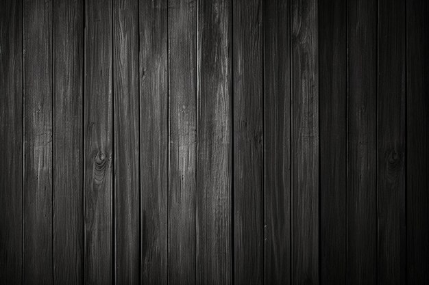 Фото Деревянная стена с черным фоном