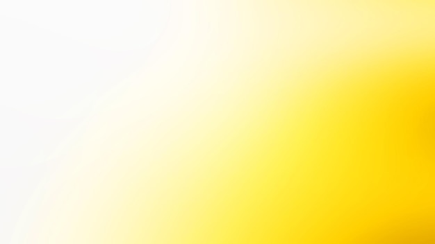 Фото Желтый и оранжевый фон с размытым изображением солнечного вспышки