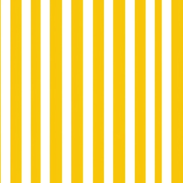 写真 a yellow and white striped background with vertical stripes generative ai
