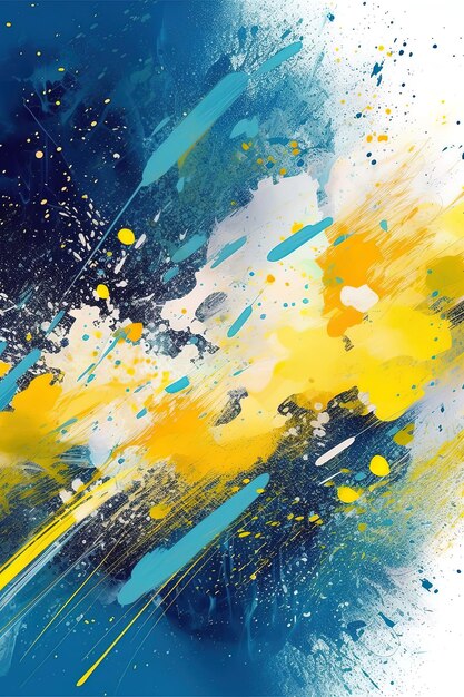 a_yellow_blue_and_white_painting_with_colorful_splashes_i_cb90919fc7a74fbabd754f73607e56a8jpg