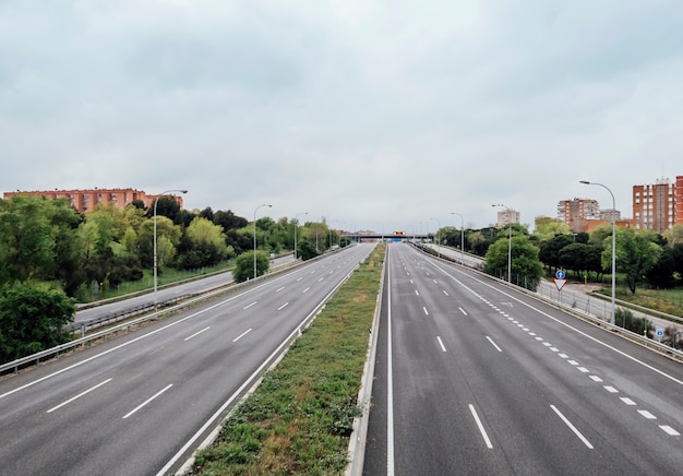 Autostrada a3 senza traffico