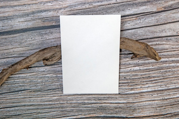 Photo a5 paper print mockup