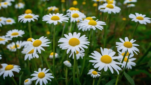 Aa hamomile flowers