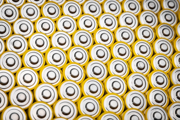 AA size alkaline batteries