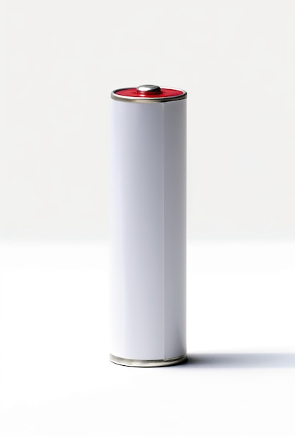 AAA witte batterij mock-up stijl AI gegenereerd