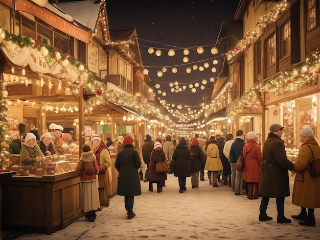 Photo aachen traditional christmas xmas market