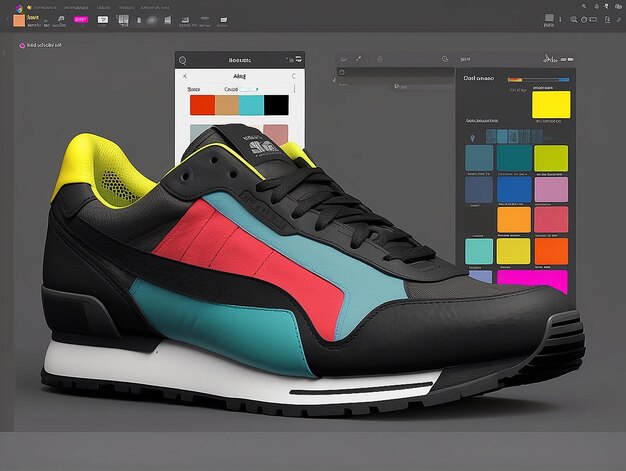 Foto aanpassen met ease shoe color picker tool